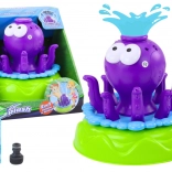 Tuinvernevelaar Octopus met fontein en bellen Blaas Paars