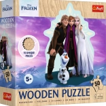 Houten puzzel Frozen – 50 stukjes