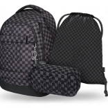 Set schoolbenodigdheden BAAGL Skate Max grijs: rugzak, etui en zak