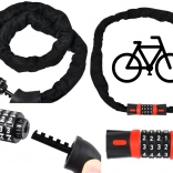 Kettingfietsslot met 5-cijferige code