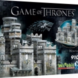 Wrebbit 3D-puzzel Game of Thrones: Winterfell – het kasteel van de Starks (910 stukjes)
