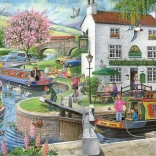 HOP Puzzel Bij het Kanaal 1000 Stukjes