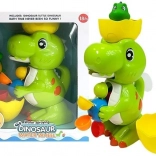 Badende dinosaurus Watergieter Molen