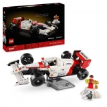 Lego Icons McLaren MP4/4 en Ayrton Senna – verzamelraceauto voor volwassenen