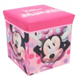 Opvouwbare opbergbox en poef Minnie Mouse Cozy Noxxiez
