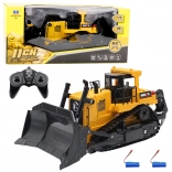 RC bulldozer op afstandsbediening 1:16 – geel