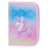 Školní etui éénlaagse Rainbow Unicorn BAAGL