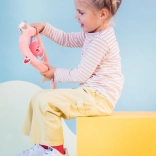 Lilliputiens stoffen stuur met hertje Stella