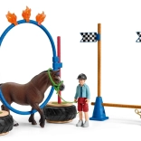 Schleich Farm Wereld Wedstrijd in Behendigheid voor Pony's