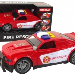 Kinderbrandweerauto 1:14 met licht en geluid – rood TOYSTAR