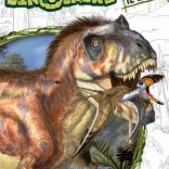 JIRI MODELS Kleurboek met stickers – dinosaurussen