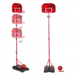 Kinderbasketbalring met verstelbare hoogte en pomp