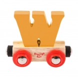 Houten Treinwagon ‘W’ van Bigjigs Rail