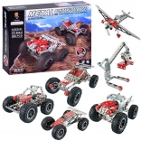 Metalen bouwblokken 288 stuks 6-in-1 ZA3870