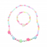 Modieuze sieradenset met rozen