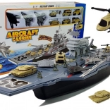 Militair vliegdekschip met voertuigen 86 cm