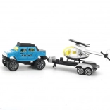 Raceautootje met opwind-aandrijving