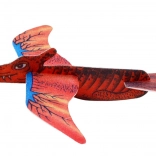 Schuimvliegtuig dinosaurus rood