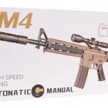 M4-karabijn voor gelkogels met accessoires