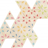 Tri-Domino houten spel van Goki