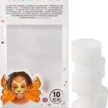 SNAZAROO gezichtverf-sponsjes, gehalveerd, 10 stuks