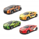 Driftend metalen autootje 17,5 cm