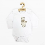 romper voor baby’s met lange mouwen New Baby Polar Bear