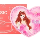 Sieradendoos hart met ballerina