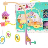 Pastel draaimolen met muziekdoos