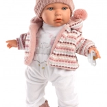 Realistische huilende pop Julia 42 cm