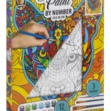 Grafix schilderen op nummer – tijger, canvas op frame 30 × 40 cm