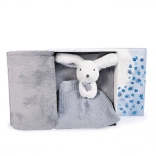 Cadeauset Happy Doudou konijntje en deken