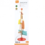Viga houten kinderschoonmaakset 6-delig