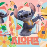 Puzzel 100 – STITCH EN VRIENDEN IN ACTIE van DISNEY Trefl