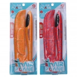 Werpvliegtuig van polystyreen 31 × 34 cm