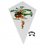 Vlieger 48 x 71 cm met motieven