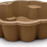 DOLONI zandbak bloem EKO bruin