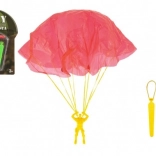 Vliegende parachutist met parachute – figuurtje 9 cm