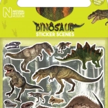 Dinosaurusstickers – herbruikbare decoratieve stickers