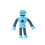 Uittrekbare telescopische robot met zuignappen