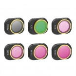 Set van 6 filters voor Sunnylife-objectief MCUV, CPL, ND8/16/32/64 voor DJI Mini 4 Pro