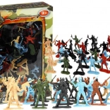 Grote set militaire figuren