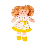Stoffen pop Zoe van Bigjigs Toys 28 cm