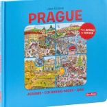 Praagse gids: Puzzels, Kleurplaten en Quizzen voor kinderen