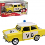 Auto Trabant Politie Metaal 12 cm