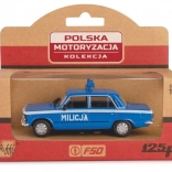 Modelauto FSO/Polski Fiat 125p Milicja 1:43