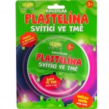 Magische klei GLUMI die in het donker licht