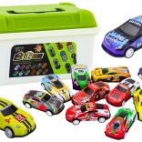 Autoset in Koffertje 50 stuks