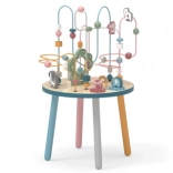Houten activiteitentafel met kralenlabyrint VIGA POLARB