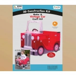 Fiesta Crafts 3D puzzel Vintage auto rood